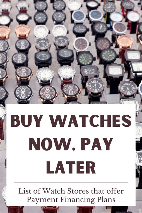 watch payment plan|crown watch financing.